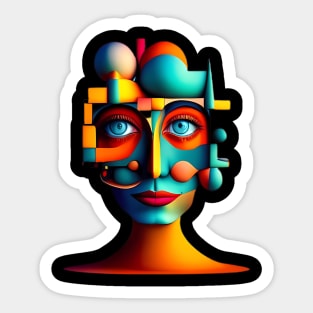 Unleash Your Creativity with Free Thinking: Discover Unique and Exclusive Handcrafted Items Sticker